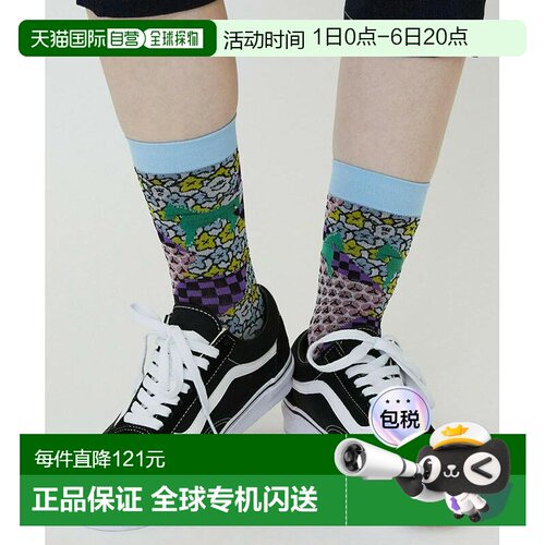 1h可退 日本直邮FRAPBOIS 女装 生肖马图案 织物感袜子 B1561ZEC6