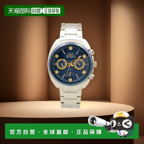 【日本直邮】TECHNOS天克诺 男士手表 T6643NN 银色