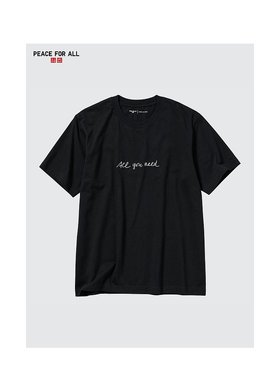日本直邮Uniqlo PEACE FOR ALL T恤 [ヘルツォーク＆ド・ムーロン]