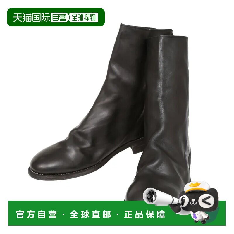 1h可退 日本直邮GUIDI 男士988款马皮后拉链靴 988HORSE男靴