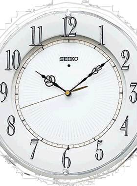 日本直邮Seiko Clock KX269W 白色 室內裝飾 放置時鐘 掛鐘