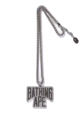 1h可退 日本直邮A BATHING APE 男士NYC LOGO项链M 1K30182005