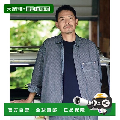 1h可退 日本直邮Sunny clouds 男装 宽松Hickory衬衫 口袋设计 调