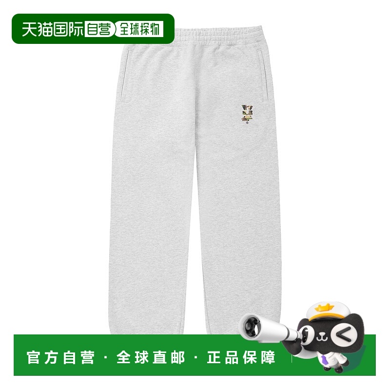 1h可退 日本直邮HUF男女同款宽松迷彩印花运动裤半拉链侧边口袋 2