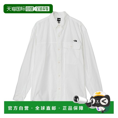 日本直邮THE NORTH FACE 北面 Nuptse Oxford 长袖衬衫 男女通用