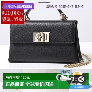 WE00423 日本直郵Furla 1927 ARE000 單肩包 女士手提包皮革鏈條