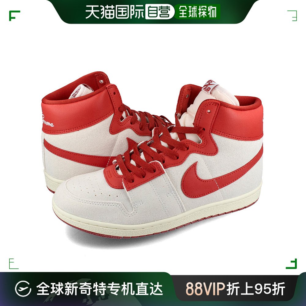 NIKE AIR SHIP PE SP高帮 SUMMIT WHITEDUNE REDdz3耐克