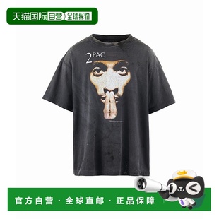 宽松T恤 1h可退 2PAC联名男士 Mxxxxxx SMHR80000C1 日本直邮SAINT