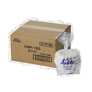 【日本直邮】Kalita卡丽塔 咖啡过滤纸 22212 KWF-185 100张装 白