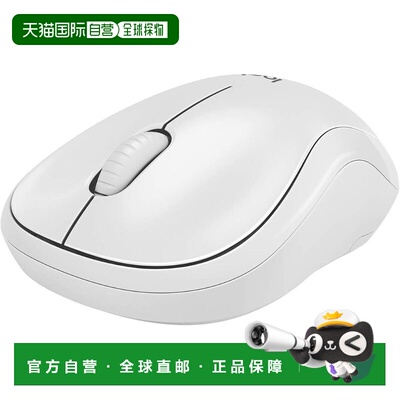 【日本直邮】罗技无线鼠标静音M221OW小巧左右手通用米白色M221 W