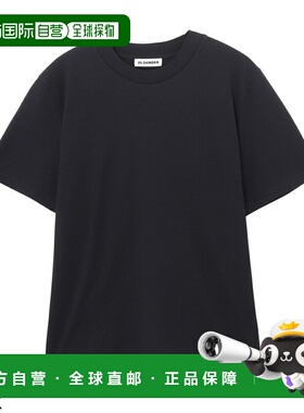 日本直邮JIL SANDER 男士圆领短袖T恤 j21gc0004 j45084 001
