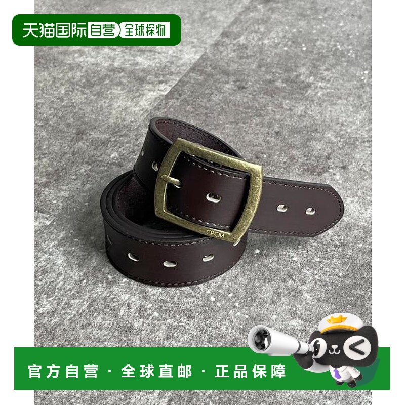 1h可退 日本直邮官方授权 CPCM标志款多色真皮腰带皮带