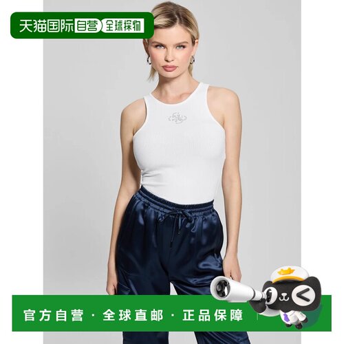 日本直邮GUESS 新款圆领Sl Guendalina上衣 G011