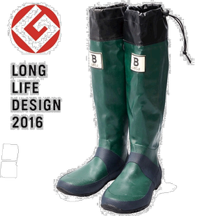 日潮跑腿Wild Bird野鸟协会男女WBSJ天然橡胶高筒雨靴可折叠雨鞋