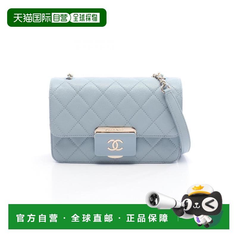日本直邮中古Chanel香奈儿女包A级95新shoulder bag斜挎包羊皮斜,箱包皮具/热销女包/男包,通用款女包,淘宝优惠券,粉丝福利购,淘宝优惠卷