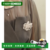 1h可退 DG550001K 女士珍珠花朵胸针 日本直邮ANE MONE