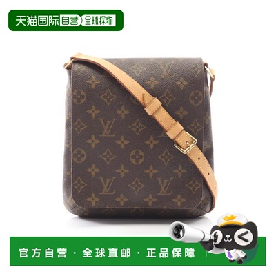 日本直邮中古LV路易威登女包A级95新Musette Salsa Short王菲包单