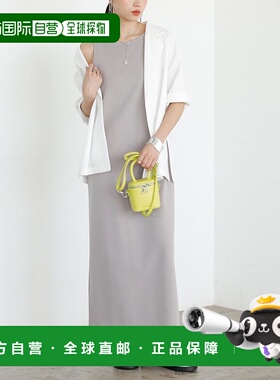 日本直邮GeeRA 阿米斯伸缩针织连衣裙长裙 R04609EW12640