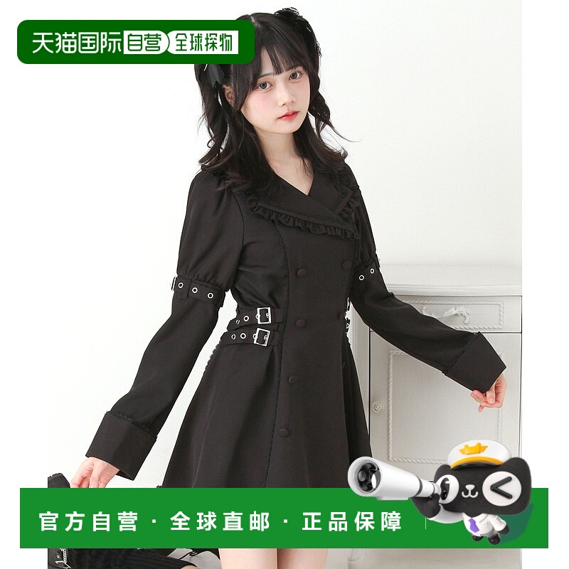 1h可退 日本直邮DearMyLove 女装 腰带设计 收腰显瘦 A字连衣裙 5