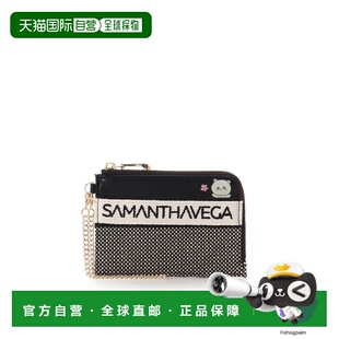 1h可退 日本直邮Samantha Vega 女士猫咪图案多功能卡包 00072510