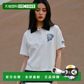 日本直邮ANNA SUI 女士质感丛林白色短袖 1h可退 T恤 14124543_ANC