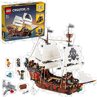 lego乐高塑料积木Creator Pirate Ship 31109启蒙益