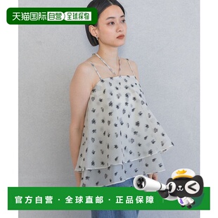 1h可退 日本直邮apart by lowrys 女士花卉提花吊带长款上衣 2916