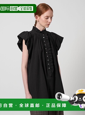 1h可退 日本直邮Pheeta 女装 Clem 系列短袖衬衫 宽松设计 百搭通