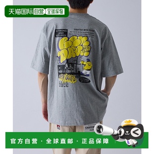 日本直邮BEN T恤 DAVIS特别款 涂鸦图案短袖 2025AAOM05 男士 1h可退