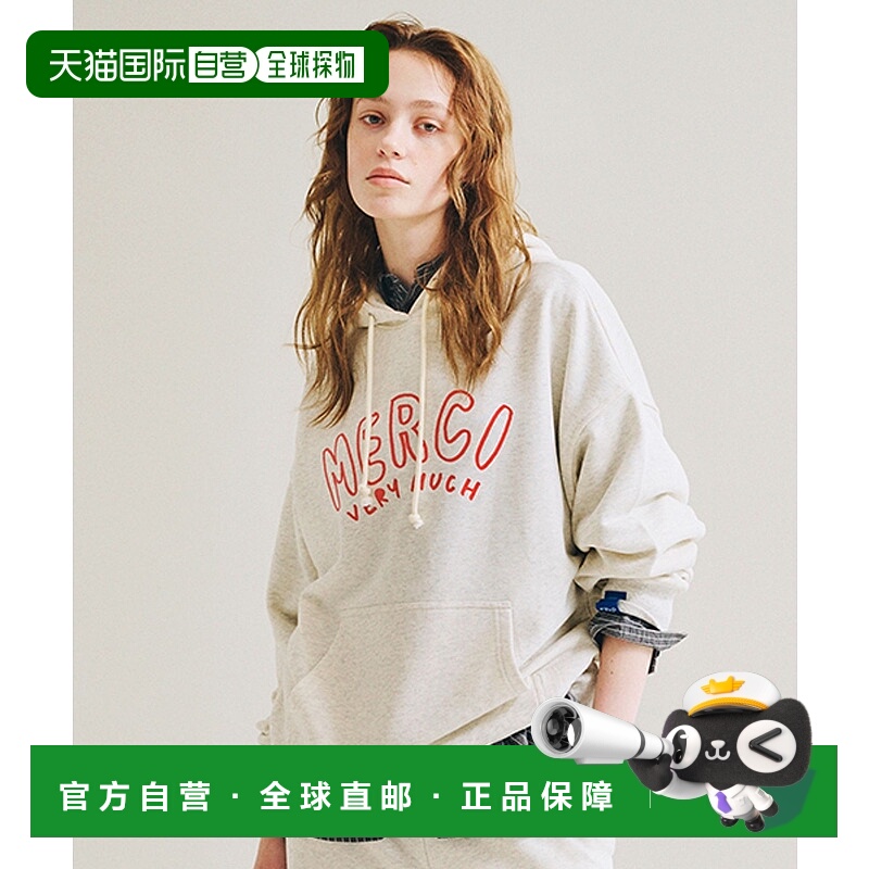 1h可退 日本直邮daily CLIP 女士 舒适宽松 卫衣 连帽衫 C'EST SU