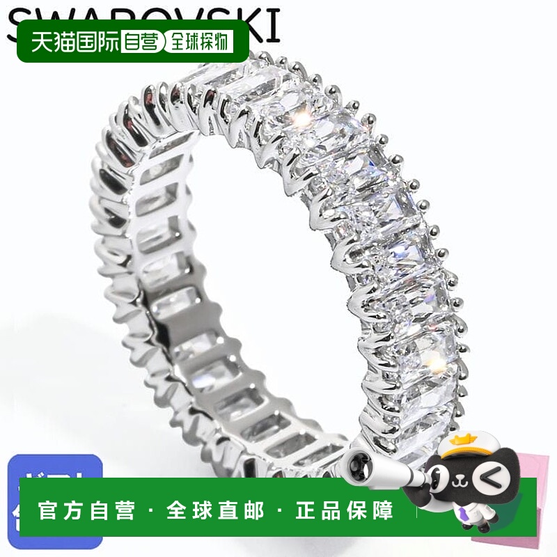 日本直邮施华洛世奇戒指尺寸 9 2025SS Matrix 透明银色 5714333