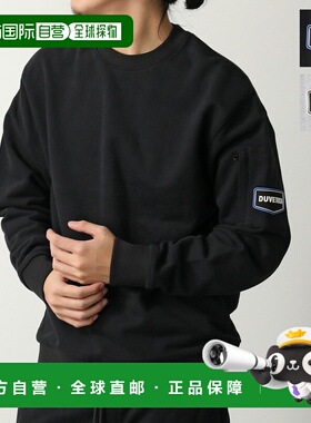 日本直邮Duvetica VXMT09114 男士长袖纯棉圆领卫衣带Logo配色协