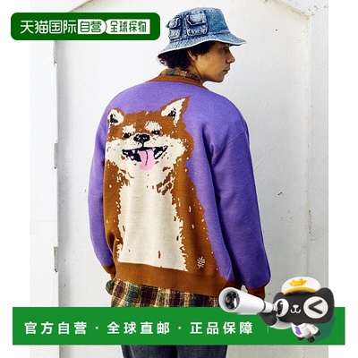 1h可退 日本直邮go slow caravan 男女同款 笑脸柴犬双面 Jacquar