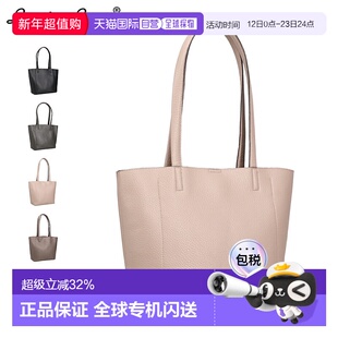 日本直邮Legato Largo 手提包复古粒面女士轻便可选颜色:黑色灰