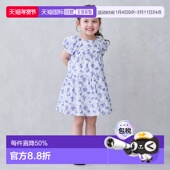 女童泡泡袖 日本直邮Petit Main 连衣裙