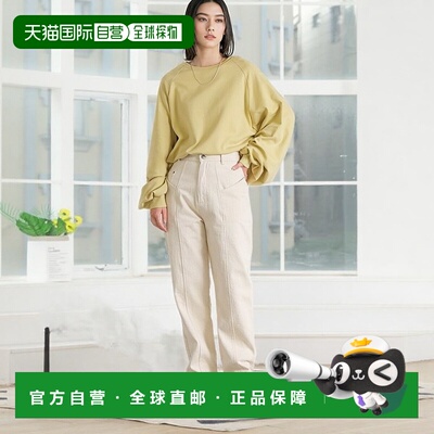 1h可退 日本直邮select MOCA 女士宽松版型长袖T恤 春夏休闲时尚