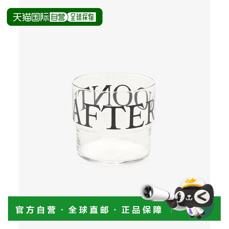 日本直邮Afternoon Tea 经典Logo可堆叠玻璃杯 315ml微波炉杯子图片