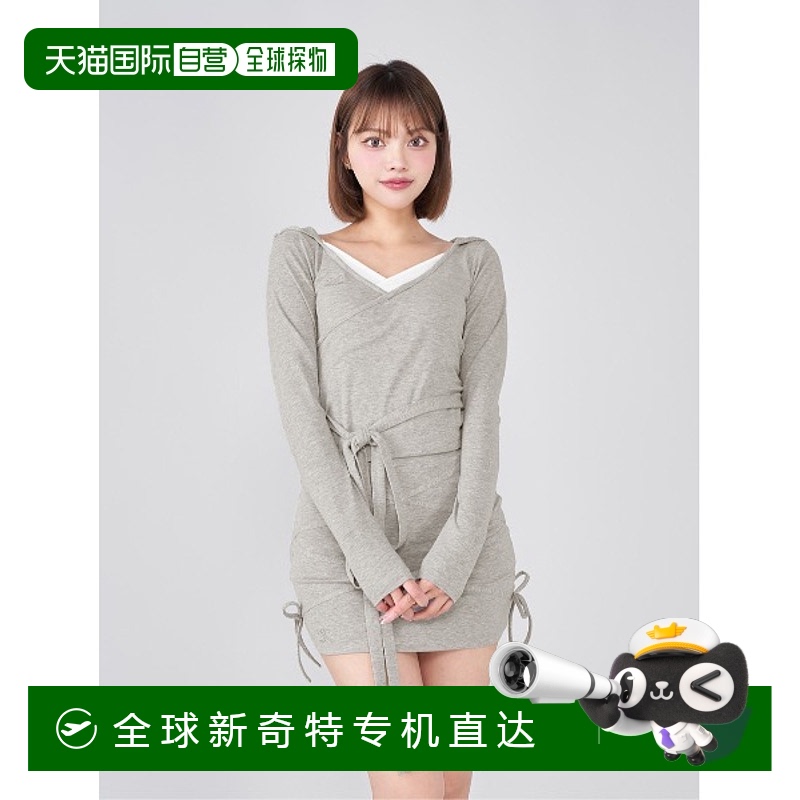 1h可退 日本直郵Darich 女士卡舒爾褶皺設(shè)計(jì)上衣和裙子套裝 11251