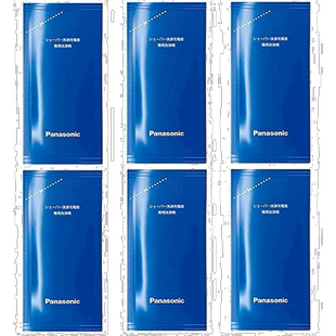 【日本直邮】Panasonic松下 电动剃须刀清洗剂 6包装ES-4L03