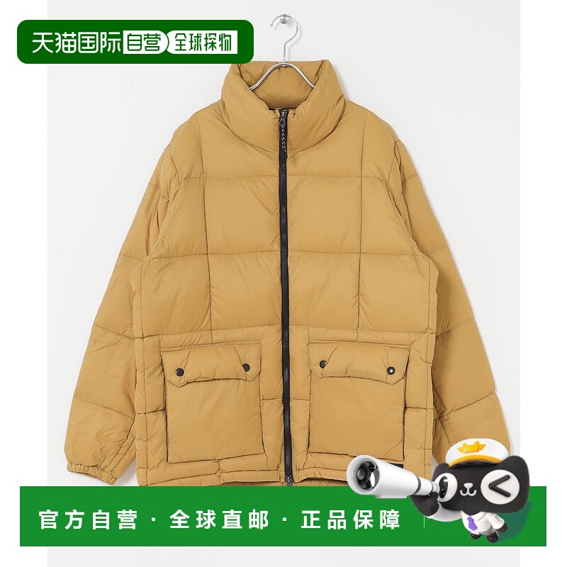 1h可退 日本直邮TAION 男装 高品质800FP羽绒 宽松半拉链保暖外套