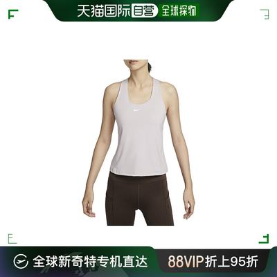 日本直邮耐克 Dri-FIT Swoosh 背心文胸女士紫紫色运动健身背心运