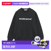 日本直邮cabaret 半袖 poval 1h可退 男装 纯棉宽松 圆领卫衣 反转