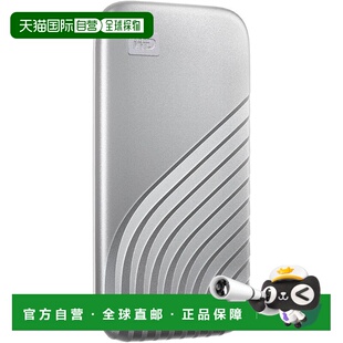 日本直邮 WDBAGF0020BSL 西部数据 银 WESN 外置SSD内存卡2TB