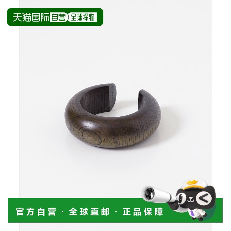 1h可退 日本直邮OCUCCI jewelry 女装 Zelkova C型宽手镯 木质轻