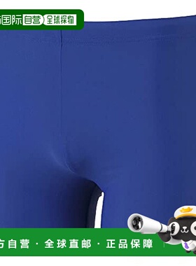 【日本直邮】美津浓MizunoTEAMLINE紧身运动短裤32MB1111冲浪蓝2X