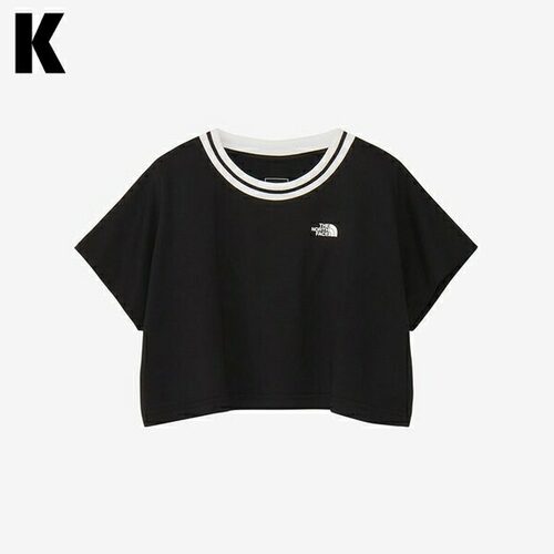日本直邮The North Face 短袖宽松短袖T恤 (NTJ32603) - K（黑色