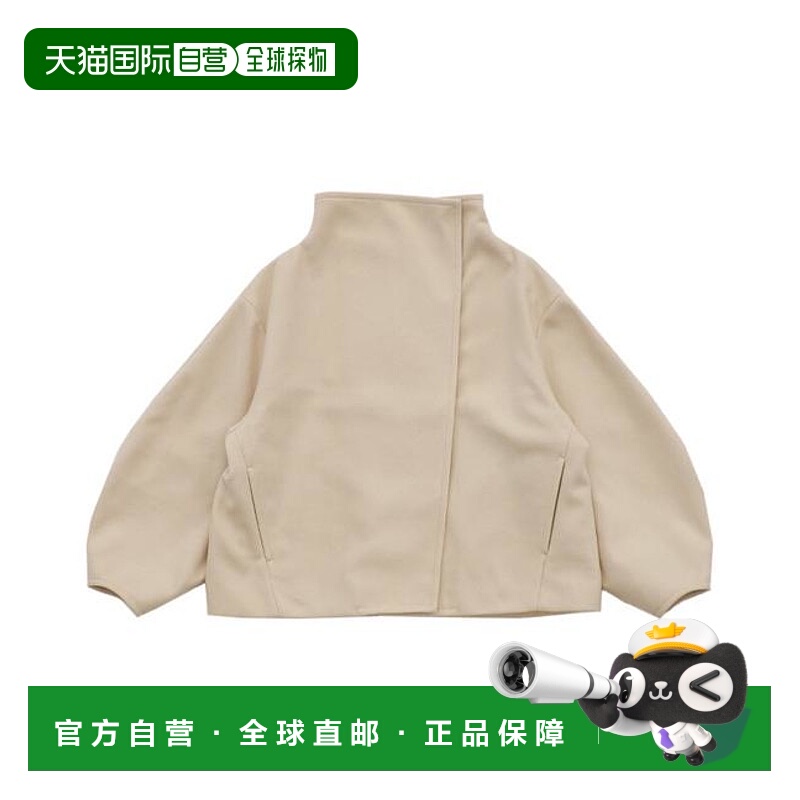 1h可退 日本直邮select MOCA 高领弧形袖外套【by SON】