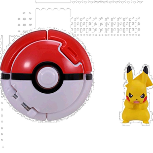 【日本直邮】TAKARA TOMY神奇宝贝投掷精灵球玩具 皮卡丘+爆裂精
