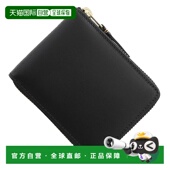 des 带零钱包 GARCONS 日本直邮COMME 经典 皮革双折钱包 黑色 男