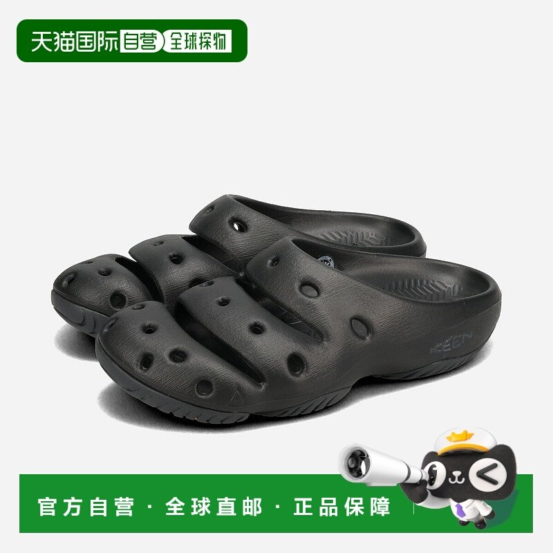 日本直邮KEEN YOGUI 男士凉鞋黑色/磁铁色黑色1028957